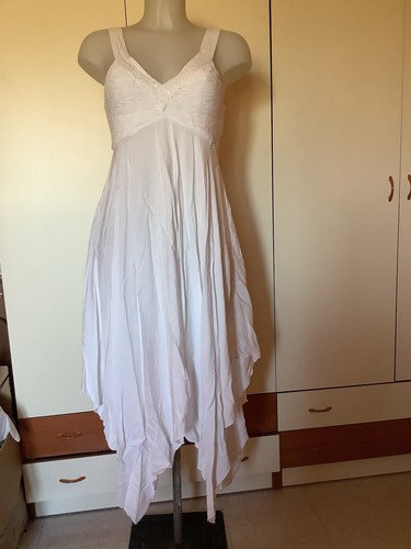 Abito donna asimmetrico,rayon