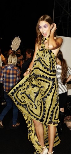 Abito etro vintage avvolgente - abito,
