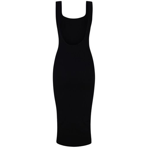 Hinnominate abito midi nero - -,