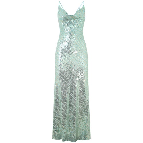 Actualee abito lungo verde - actualee,