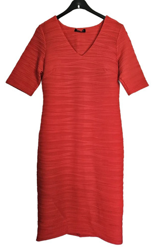 Abito rosso caleidoscopio