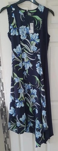 Abito midi asimmetrico donna